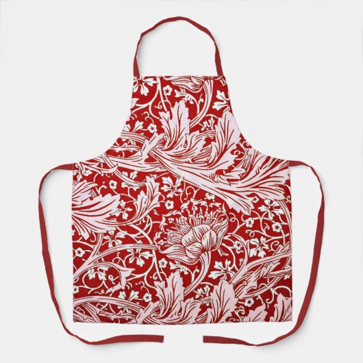 William Morris Muster, Arcadia, populäres Design Schürze (Vorderseite)