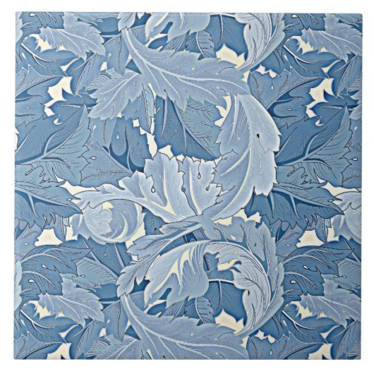 William Morris Muster, Blumengarten, Fliese (Vorderseite)