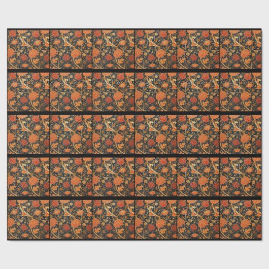 William Morris Muster, Cray, Geschenkpapier (Saum)