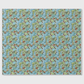 William Morris muster - Granville Geschenkpapier (Flach)