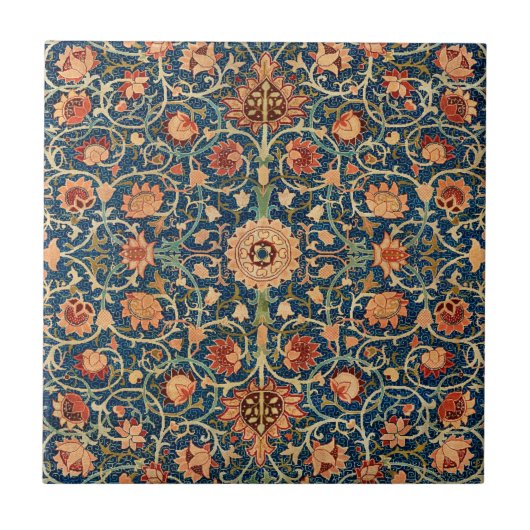 William Morris' Muster | Holland Park Tepet Fliese (Vorderseite)