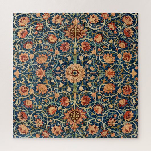 William Morris' Muster | Holland Park Tepet Puzzle (Vertikal)