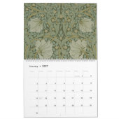 William Morris Muster Kalender (Jan 2027)