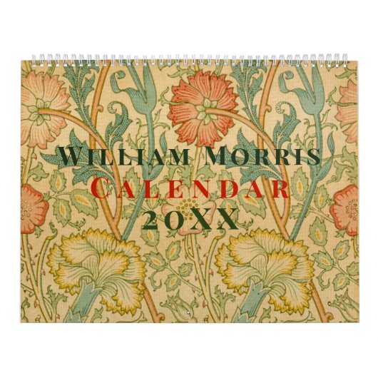 William Morris Muster Kalender (Titelbild)
