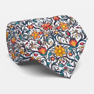 William Morris Muster Krawatte