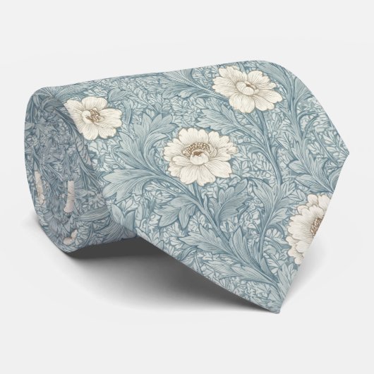 William Morris Muster Krawatte (Gerollt)