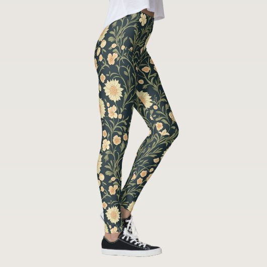 William Morris Muster Leggings (Rechts)