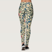 William Morris Muster Leggings (Rückseite)