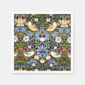 William Morris Muster, Strawberry Dieb Serviette (Vorderseite)