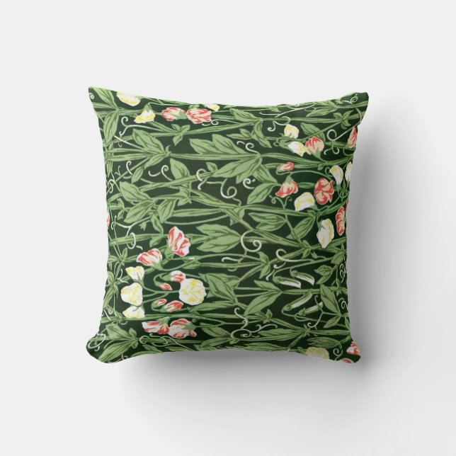 William Morris Muster, Sweetpea Kissen (Vorderseite)