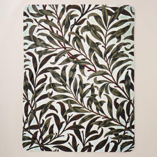William Morris Muster, Weidenzweig Sherpadecke (Vorderseite)