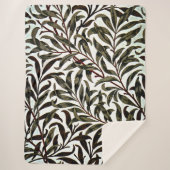 William Morris Muster, Willow Bough Sherpadecke (Vorderseite)