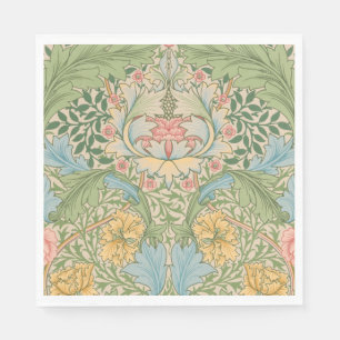 William Morris Myrtenblüten Blumen Botanik Serviette