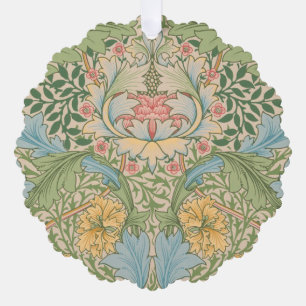 William Morris Myrtenblüten Blumen Botanisch Ornament Karte