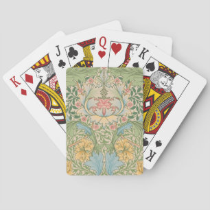 William Morris Myrtenblüten Blumen Botanisch Spielkarten