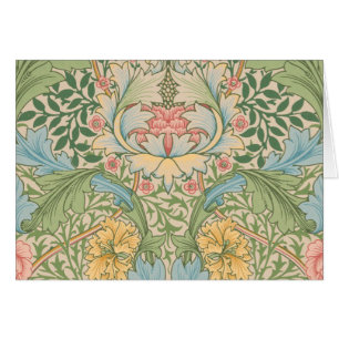 William Morris Myrtle Blume Floral Botanical