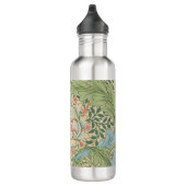 William Morris Myrtle Blume Floral Botanical Edelstahlflasche (Rechts)