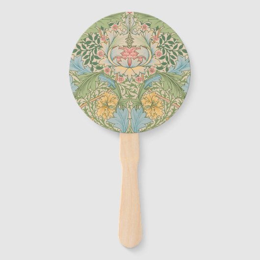 William Morris Myrtle Blume Floral Botanical Fächer (Vorderseite)