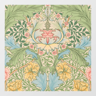 William Morris Myrtle Blume Floral Botanical Fensteraufkleber