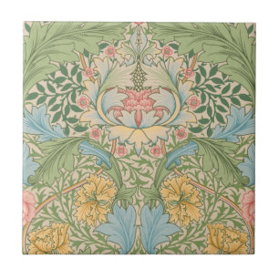 William Morris Myrtle Blume Floral Botanical Fliese