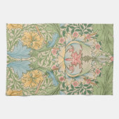 William Morris Myrtle Blume Floral Botanical Geschirrtuch (Horizontal)