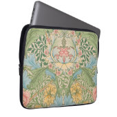William Morris Myrtle Blume Floral Botanical Laptopschutzhülle (Vorne Rechts)