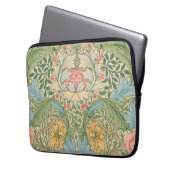 William Morris Myrtle Blume Floral Botanical Laptopschutzhülle (Vorderseite Links)