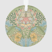 William Morris Myrtle Blume Floral Botanical Ornament (Rückseite)