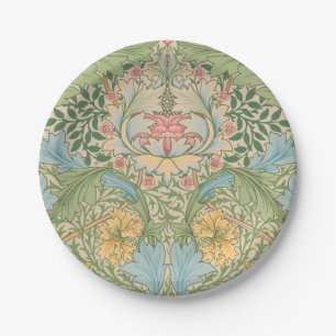 William Morris Myrtle Blume Floral Botanical Pappteller