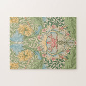 William Morris Myrtle Blume Floral Botanical Puzzle (Horizontal)