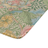 William Morris Myrtle Blume Floral Botanical Schneidebrett (Ecke)
