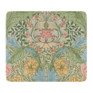 William Morris Myrtle Blume Floral Botanical Schneidebrett