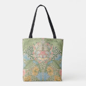 William Morris Myrtle Blume Floral Botanical Tasche (Rückseite)