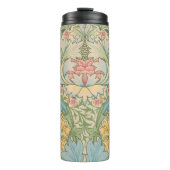 William Morris Myrtle Blume Floral Botanical Thermosbecher (Vorderseite)