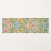 William Morris Myrtle Blume Floral Botanical Yogamatte (Vorderseite (Horizontal))