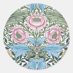 William Morris Myrtle Chintz Pattern Stickers