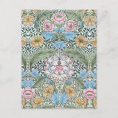 William Morris Myrtle Floral Pattern Postcard Postkarte (Vorderseite)