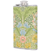 William Morris Myrtle Garden Floral Klassiker Flachmann (Links)