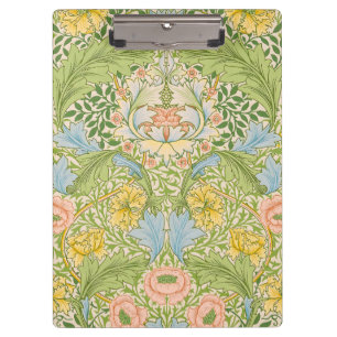 William Morris Myrtle Garden Floral Klassiker Klemmbrett