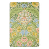 William Morris Myrtle Garden Floral Klassiker Mini Klemmbrett (Rückseite)