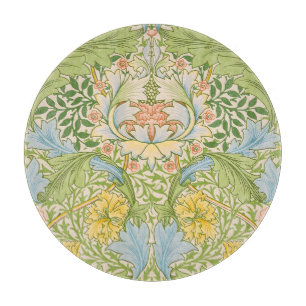 William Morris Myrtle Garden Floral Klassiker Schneidebrett