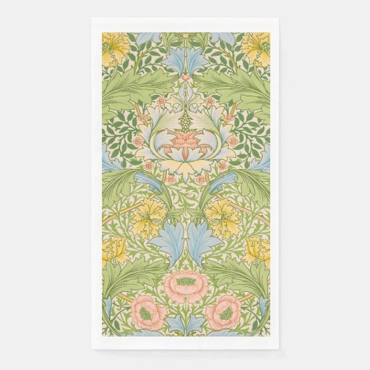 William Morris Myrtle Garden Floral Klassiker Serviette (Vorderseite)