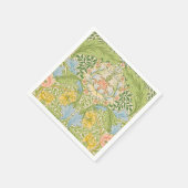 William Morris Myrtle Garden Floral Klassiker Serviette (Ecke)