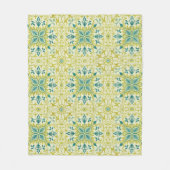 William Morris nahtloses Deckenmuster in Limetteng Fleecedecke (Vorderseite)