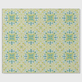 William Morris nahtloses Deckenmuster in Limetteng Geschenkpapier (Flach)