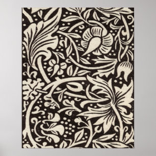 William Morris Narzissen Blumen Wallpaper Poster