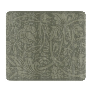 William Morris Narzissen Blumen Wallpaper Schneidebrett