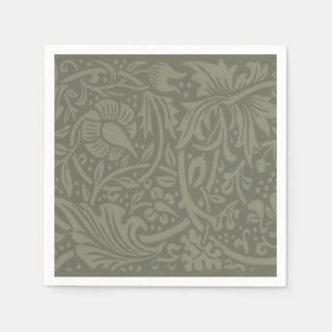 William Morris Narzissen Blumen Wallpaper Serviette