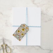William Morris Narzissen-Blumenmuster Geschenkanhänger (Mit Garn)