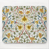 William Morris Narzissen-Blumenmuster Mousepad (Vorne)